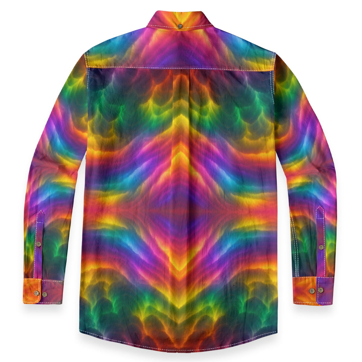 Men's Casual Lapel Long Sleeve Shirt|125GSM Cotton