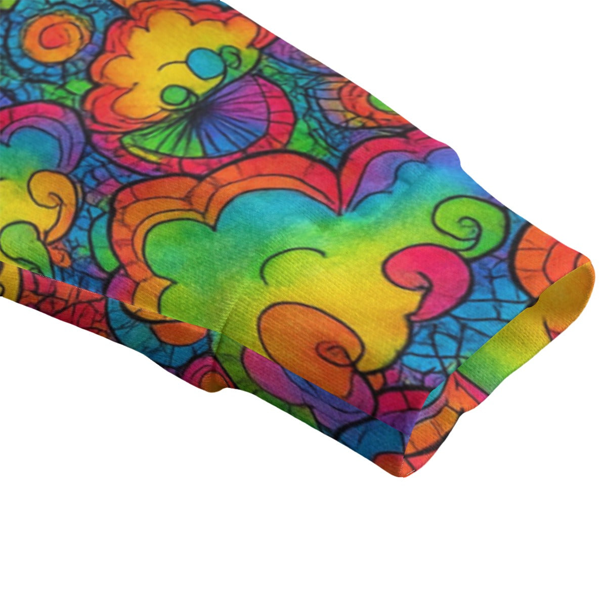 Unisex V-neck Knitted Fleece Cardigan With Button Closure