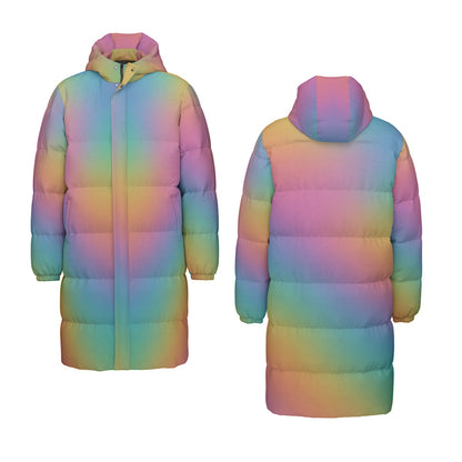 Unisex Long Down Jacket