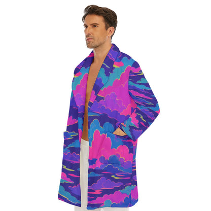 Men's Borg Fleece Robe by O’Nimbus – view 3