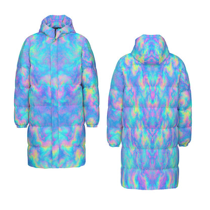 Unisex Long Down Jacket