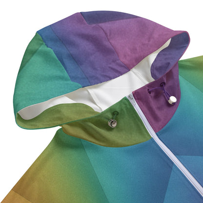 Unisex Pullover Jacket With Zipper Closure