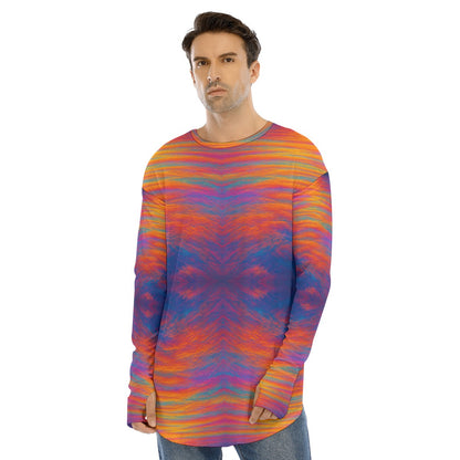 Men's Fingerless Long Sleeve T-shirt