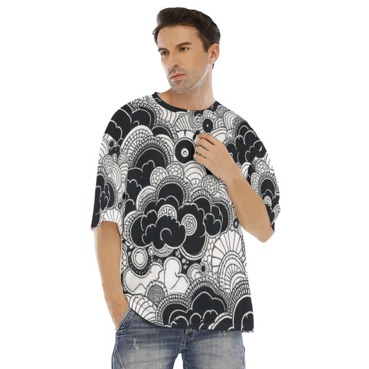 Men's Drop Shoulder T-shirt With Short Sleeve