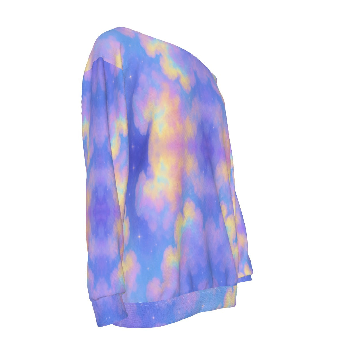 Women's Off-Shoulder Sweatshirt