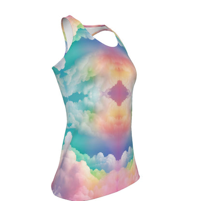 Women's Racer Vest | 190GSM Cotton