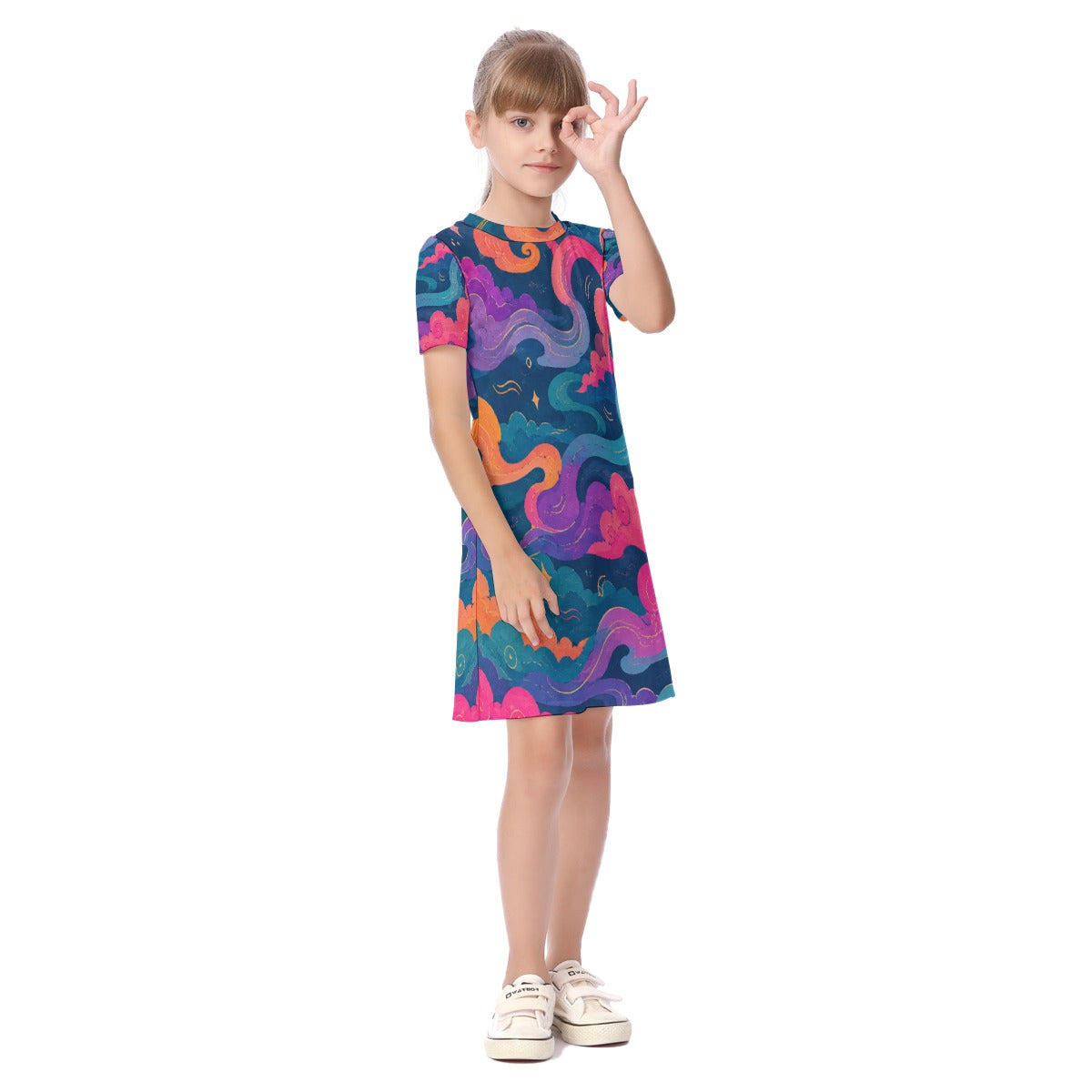 Children's Short Sleeve Dress by O’Nimbus – view 2