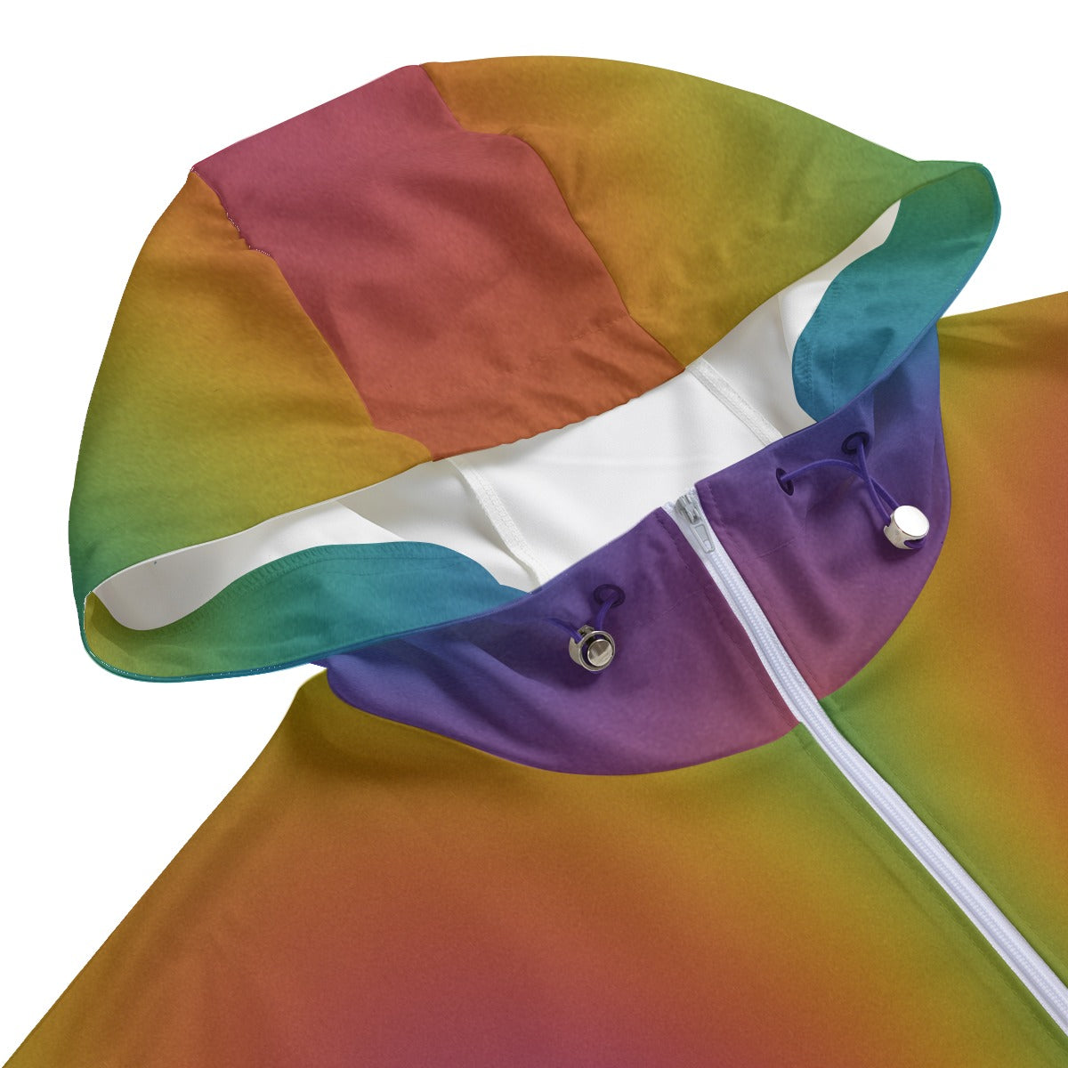 Unisex Pullover Jacket With Zipper Closure