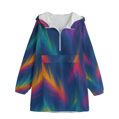 Unisex Windbreaker Long Jacket