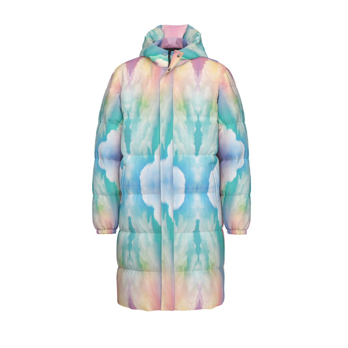 Unisex Long Down Jacket