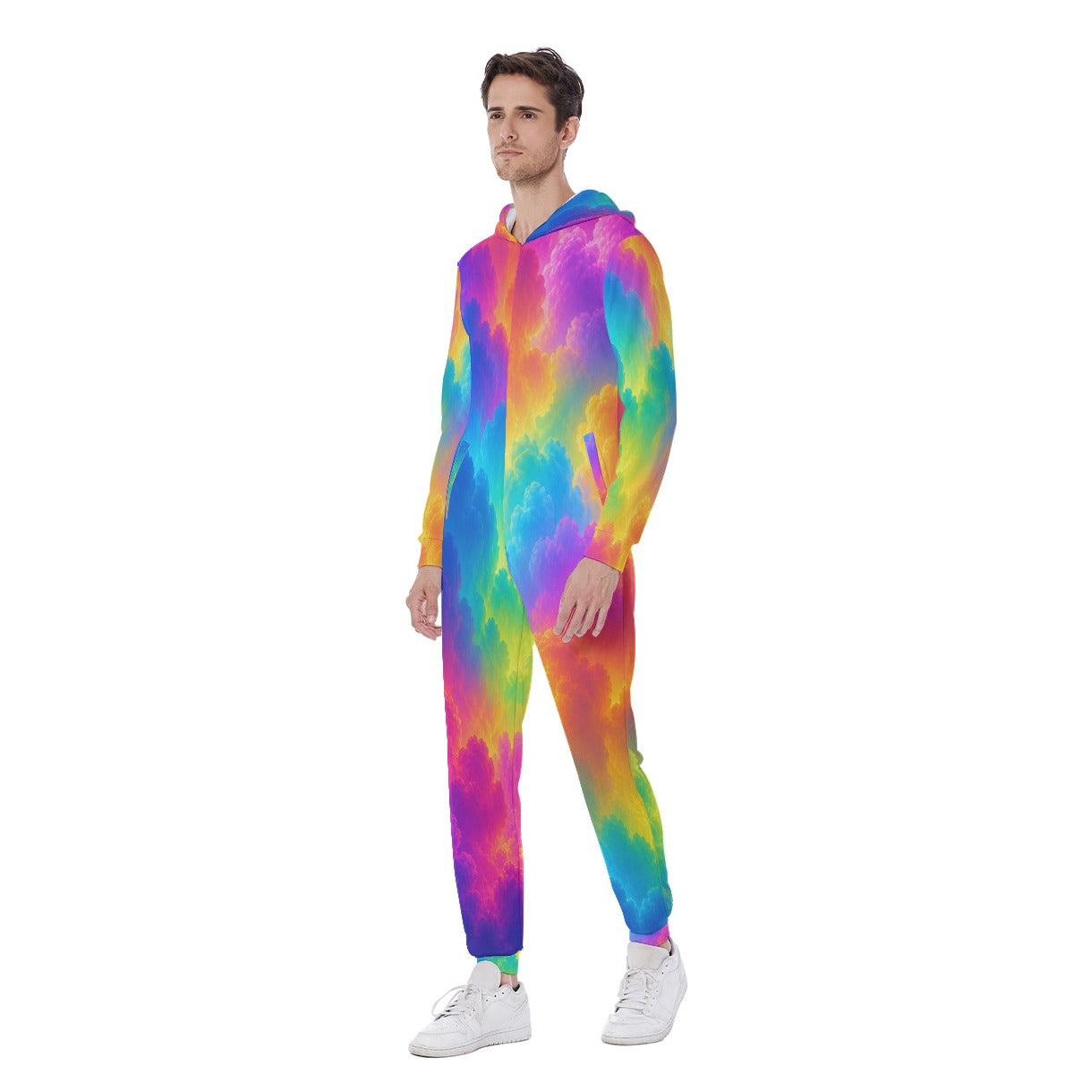Men's Hooded Jumpsuit