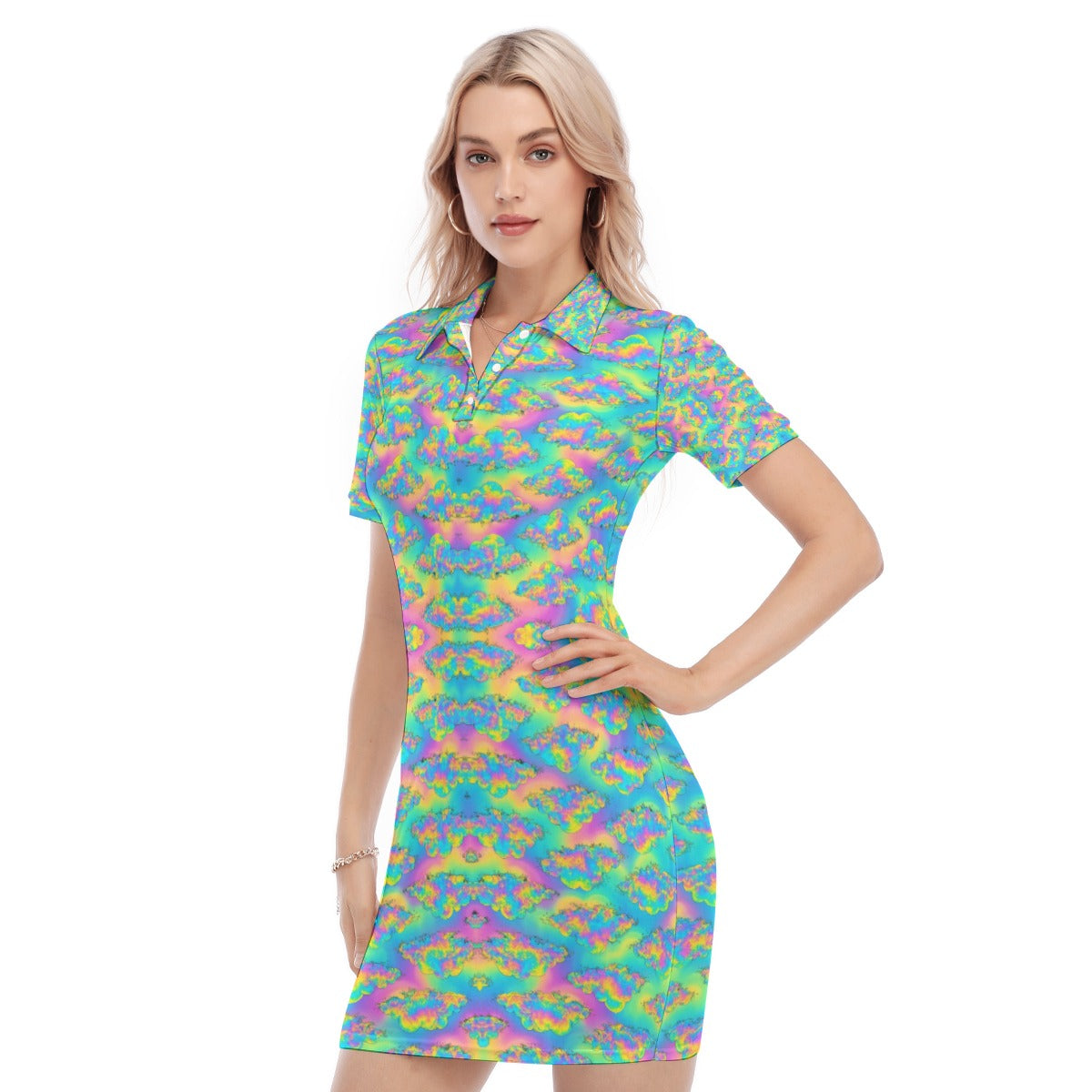 Women's Polo Collar Dress