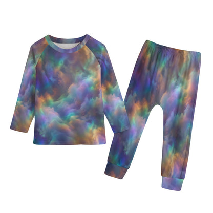 Kid's Knitted Fleece Set