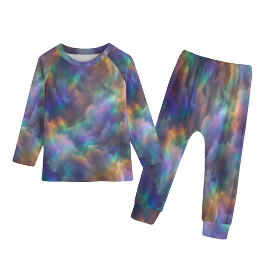 Kid's Knitted Fleece Set