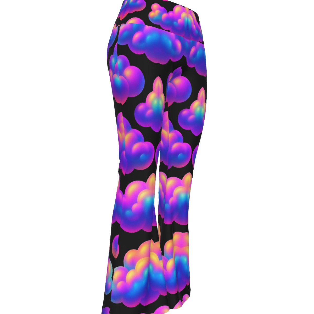 All-over print Women's Flare Yoga Pants