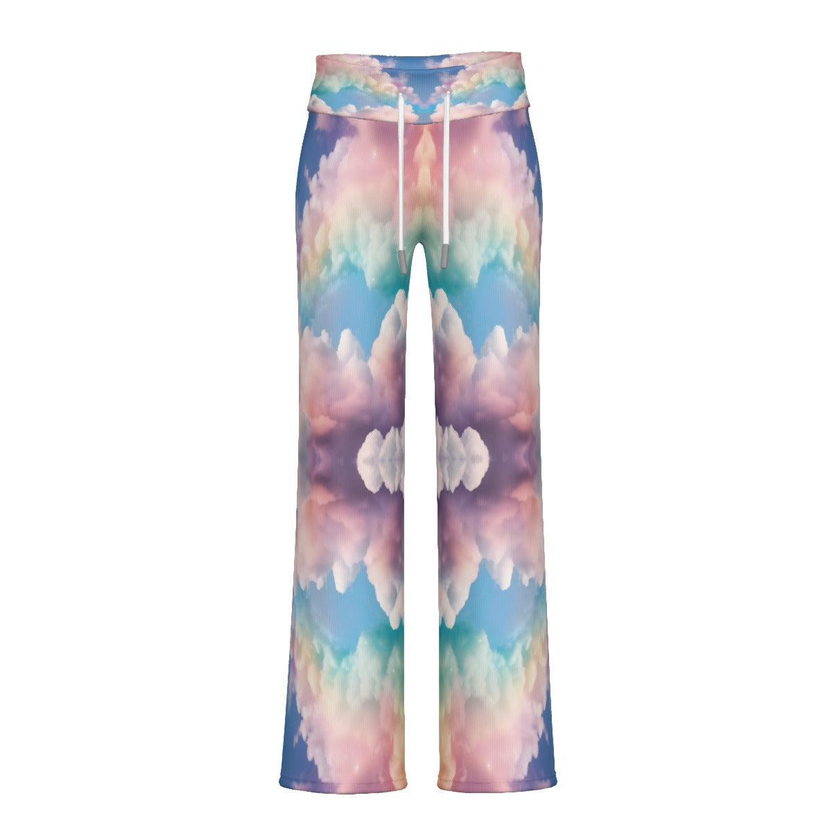 Women's High-waisted Straight-leg Trousers