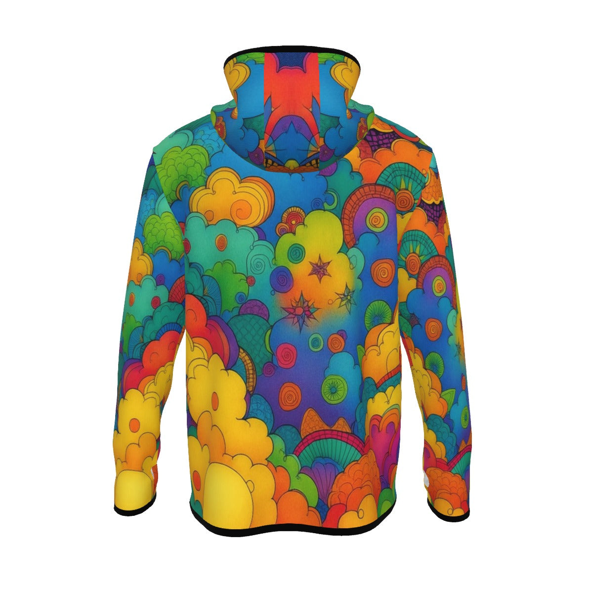 Men's Stylish Hoodie with Thumb Hole Design - view 2