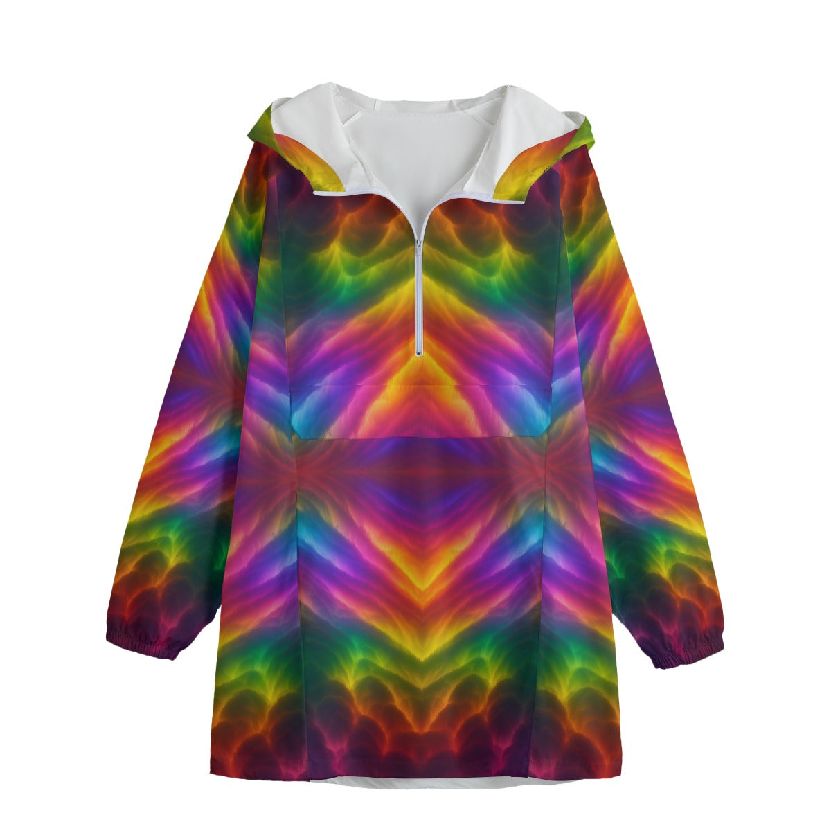 Unisex Windbreaker Long Jacket