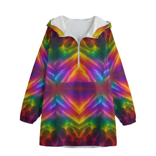 Unisex Windbreaker Long Jacket