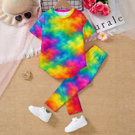 Kids' Casual Top and Pants Set