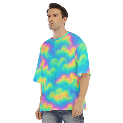 Men's Drop Shoulder T-shirt With Short Sleeve