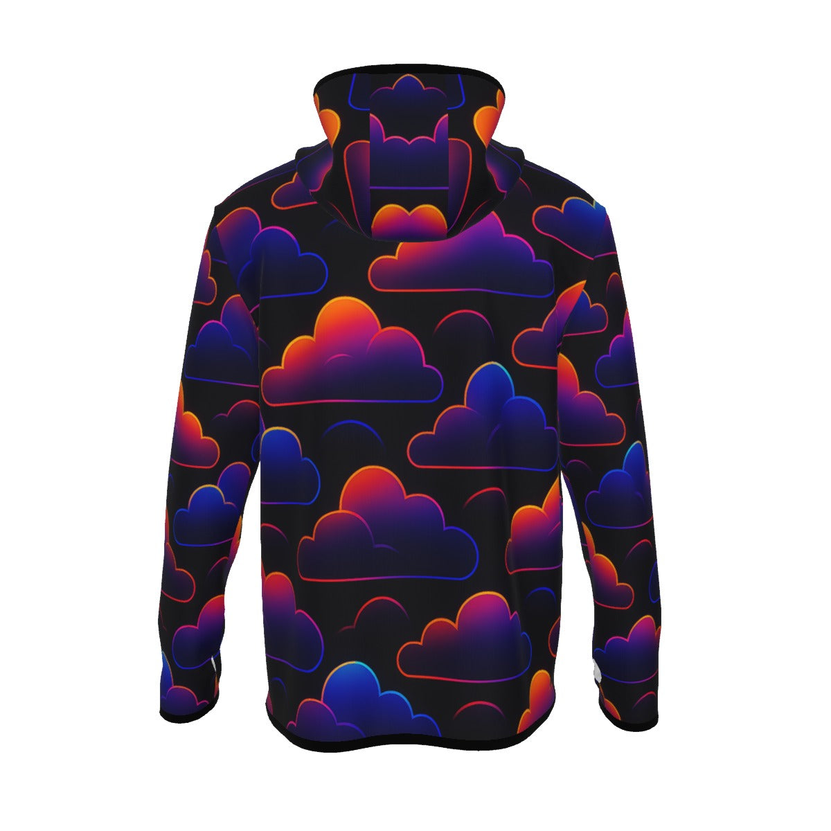 Men's Stylish Hoodie with Thumb Hole Design - view 2