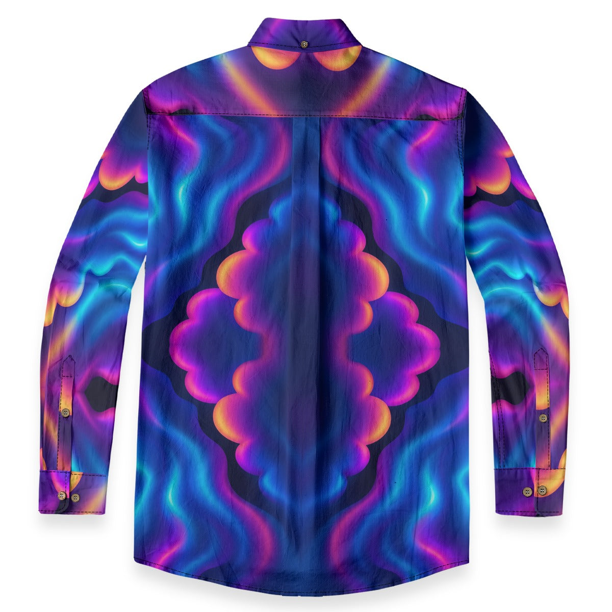 Men's Casual Lapel Long Sleeve Shirt|125GSM Cotton