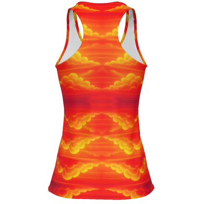 Women's Racer Vest | 190GSM Cotton