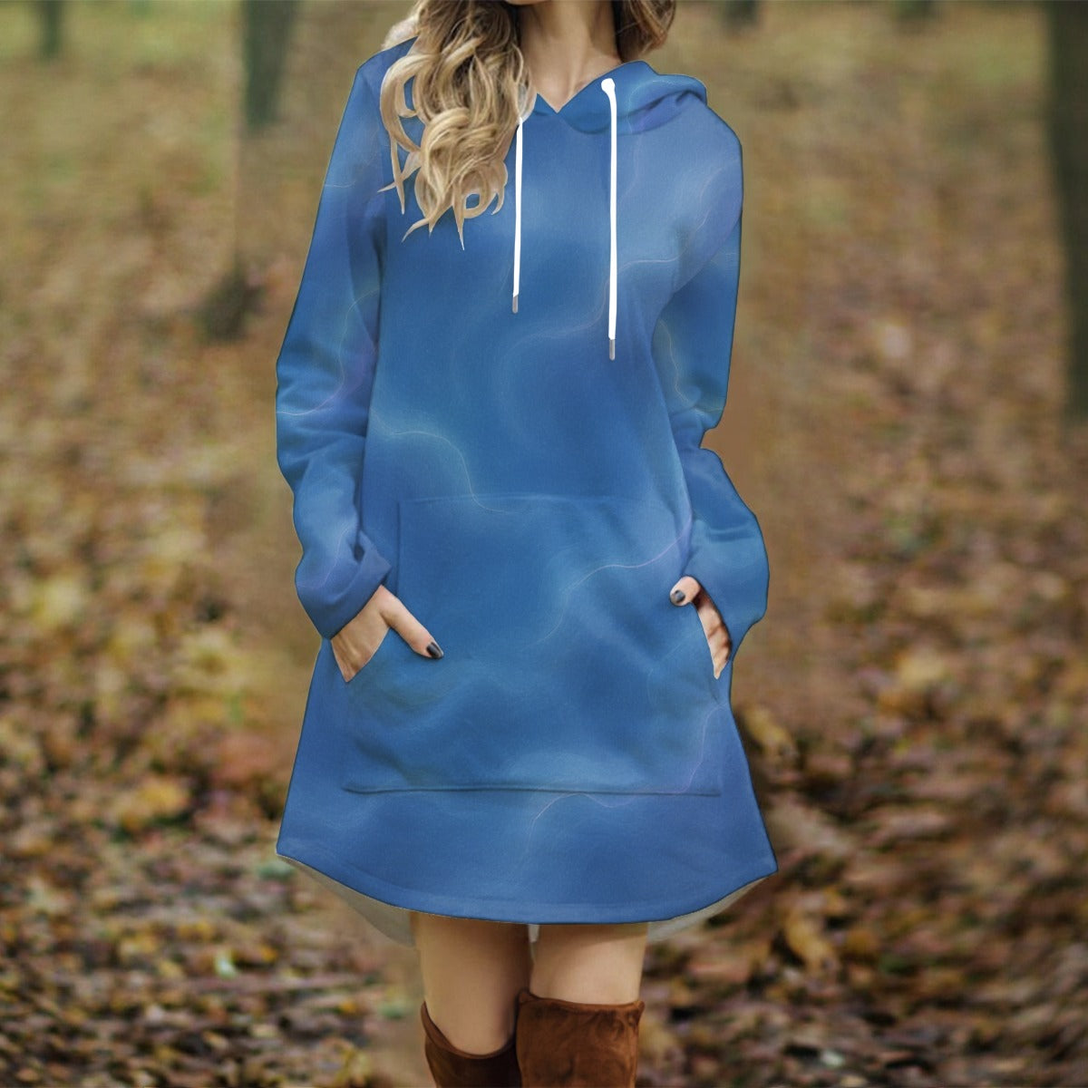 Women's Longline Hoodie Dress