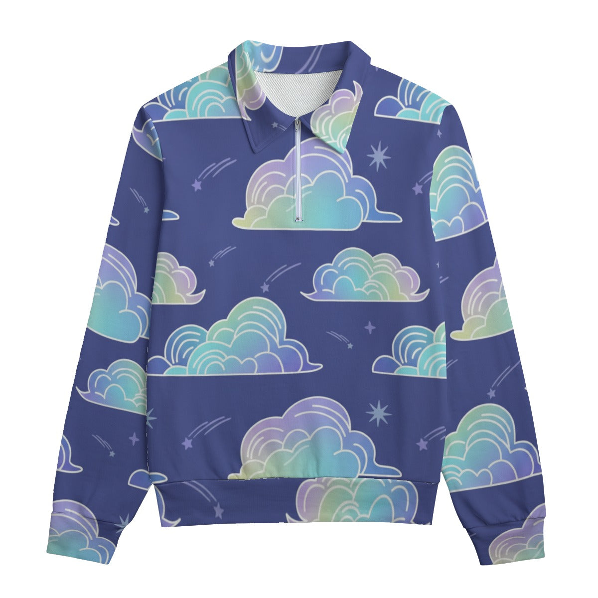 Unisex Lapel Sweatshirt | 310GSM Cotton