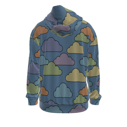 Men's Drop Shoulder Patch Pocket Hoodie
