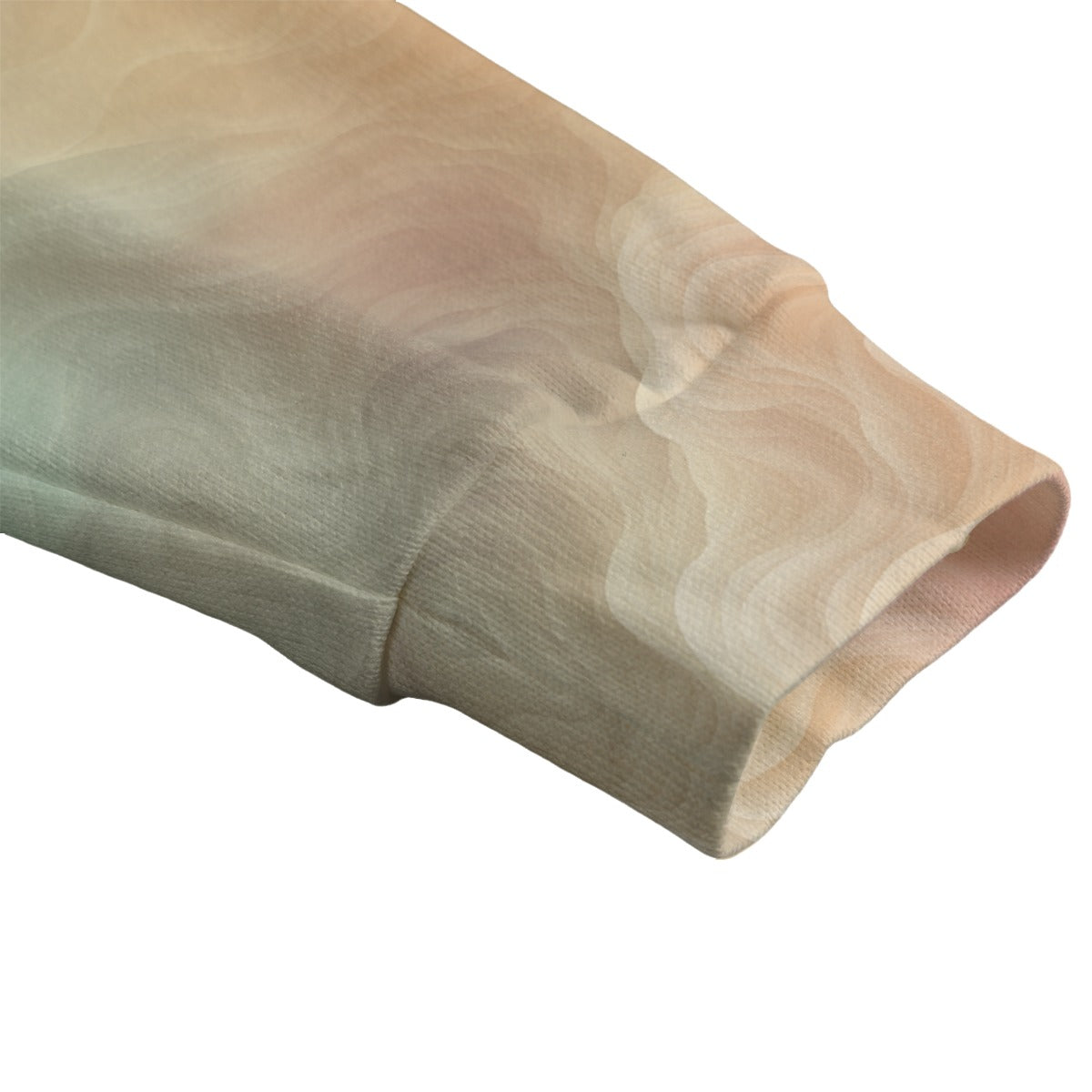 Unisex V-neck Knitted Fleece Cardigan With Button Closure