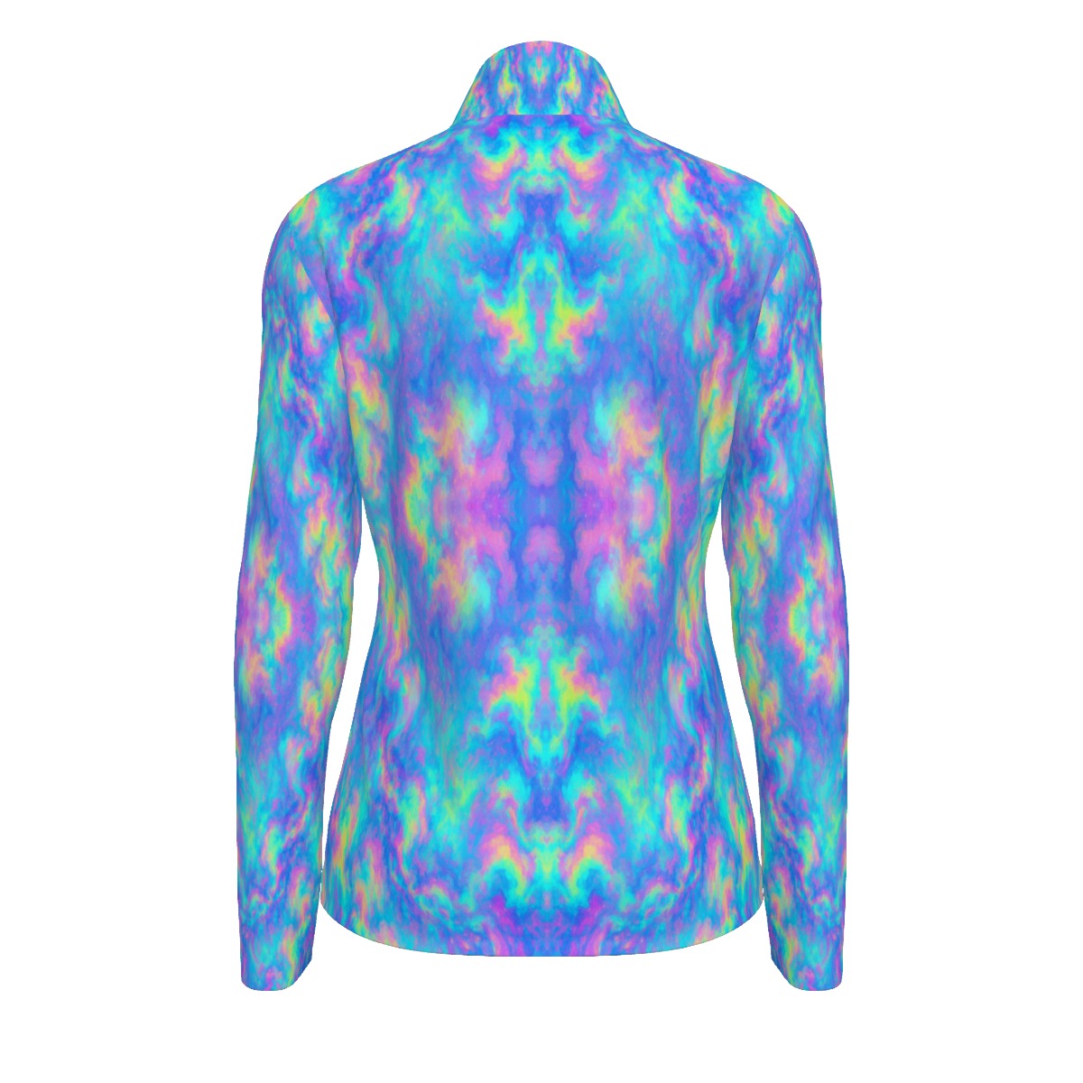 Women's Sports Collar Jersey With Long Sleeve