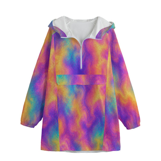 Unisex Windbreaker Long Jacket