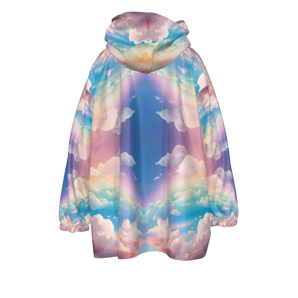 Unisex Kid's Sherpa Fleece Hoodie Blanket