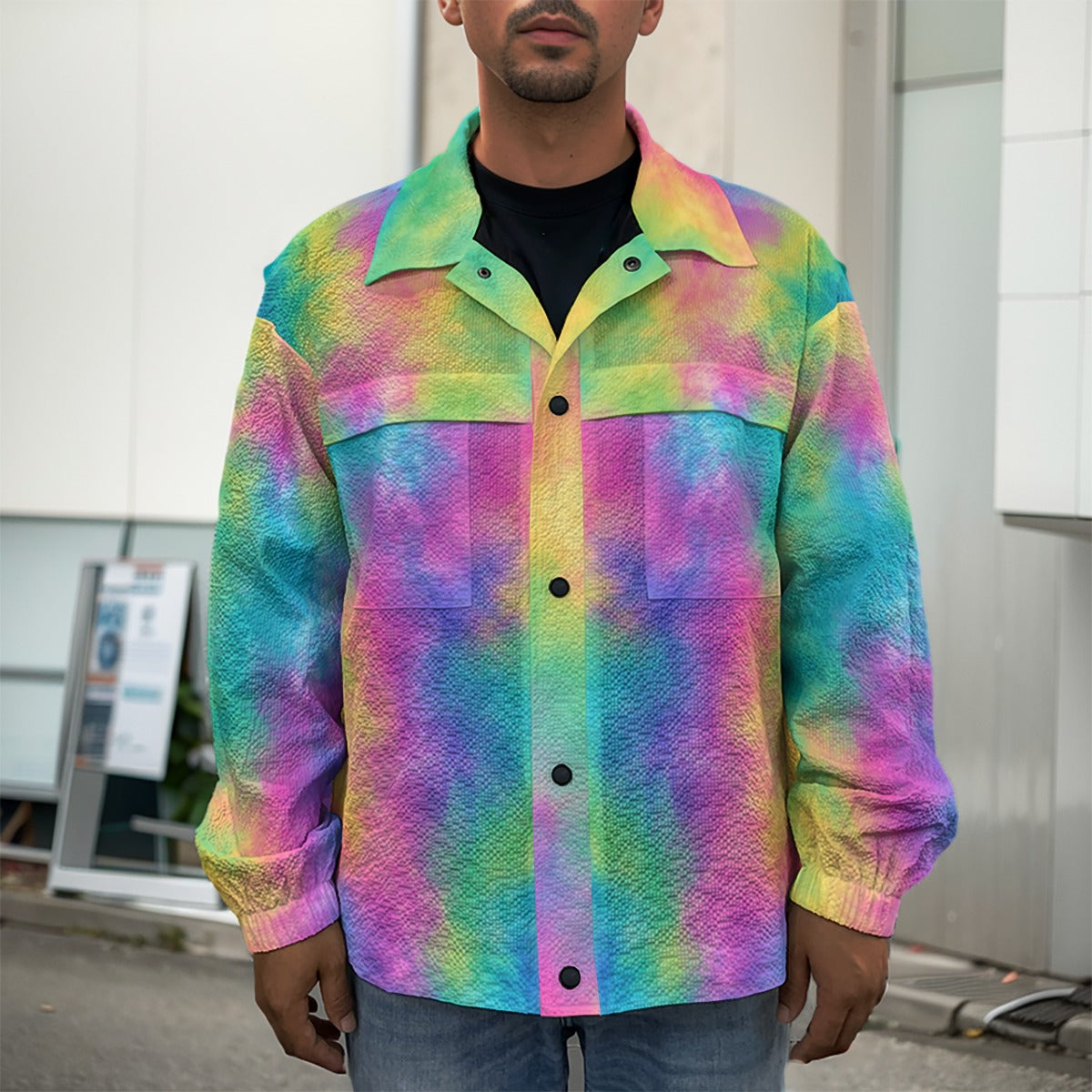 Men’s Casual Lapel Jacket - view 1