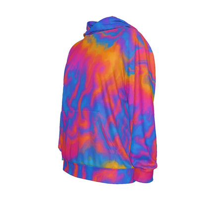 Men's Drop Shoulder Patch Pocket Hoodie