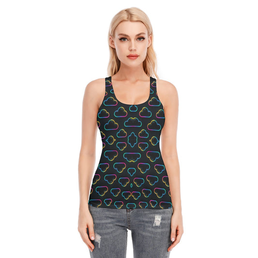 Women's Racer Vest | 190GSM Cotton