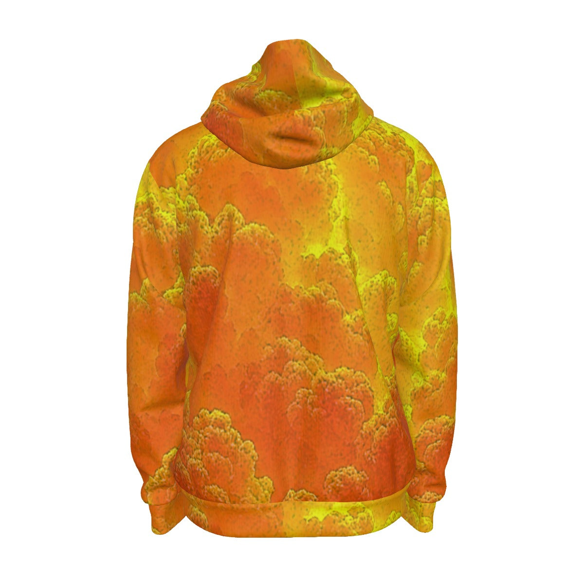 Unisex Zipper Hoodie With Black Lining