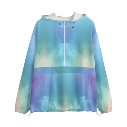 Unisex Pullover Jacket With Zipper Closure