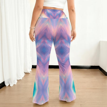 All-over print Women's Flare Yoga Pants