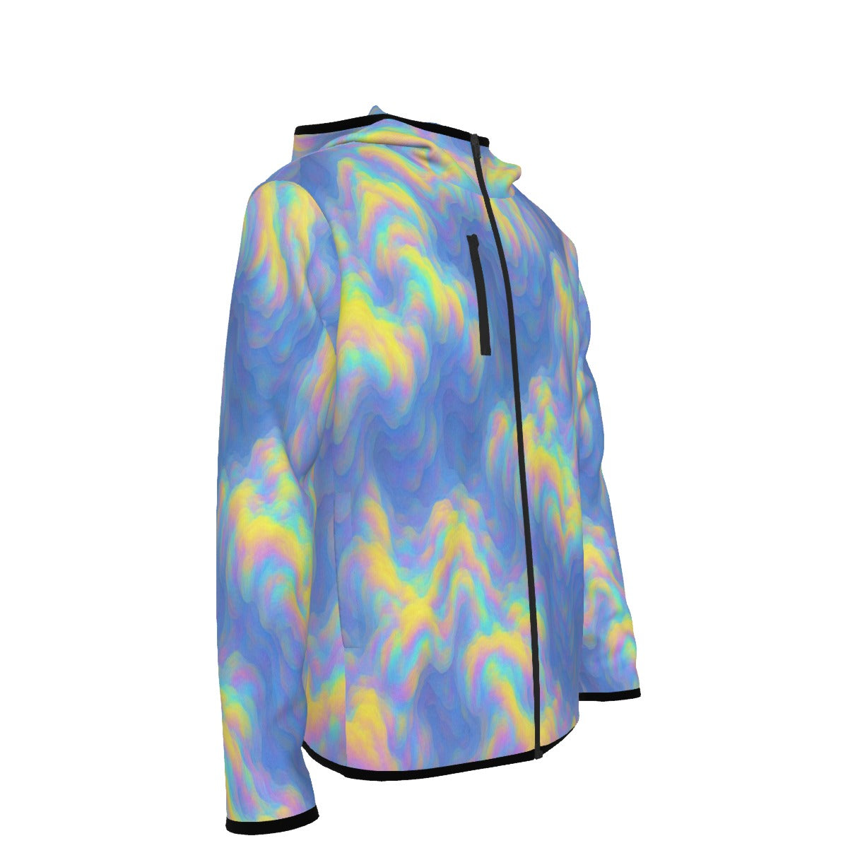 Men's Stylish Hoodie with Thumb Hole Design - view 4