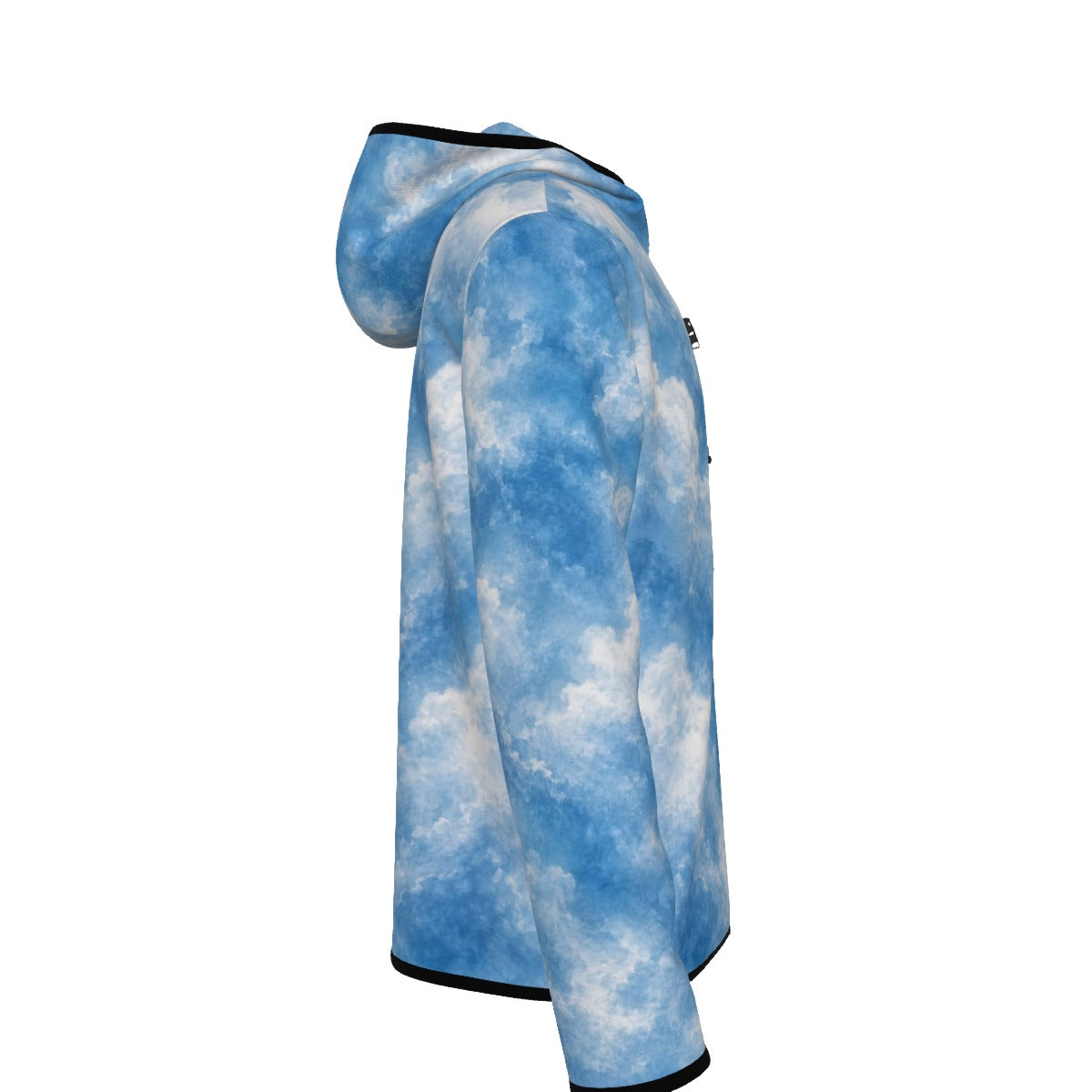 Men's Stylish Hoodie with Thumb Hole Design - view 3
