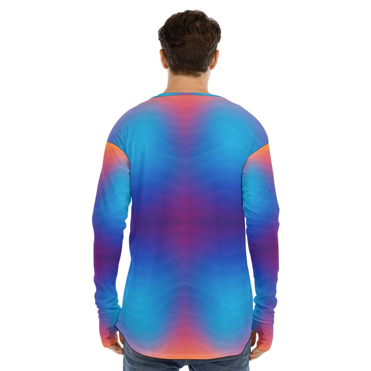 Men's Fingerless Long Sleeve T-shirt