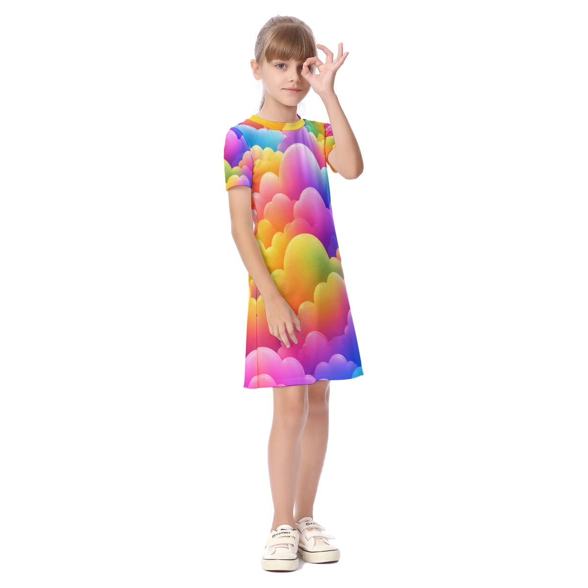 Kid's Short Sleeve Dress