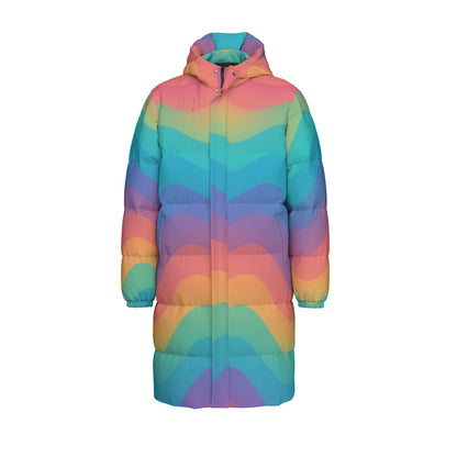 Unisex Long Down Jacket