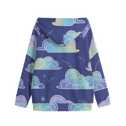 Kid's Zip Up Raglan Sleeve Hoodie | 310GSM Cotton
