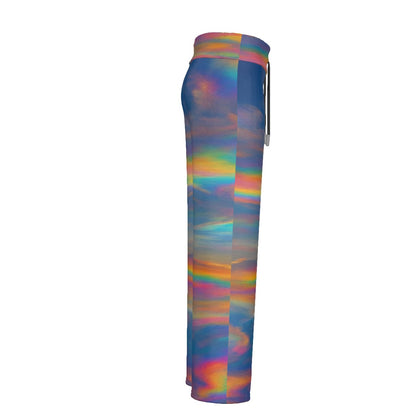 Women's High-waisted Straight-leg Trousers