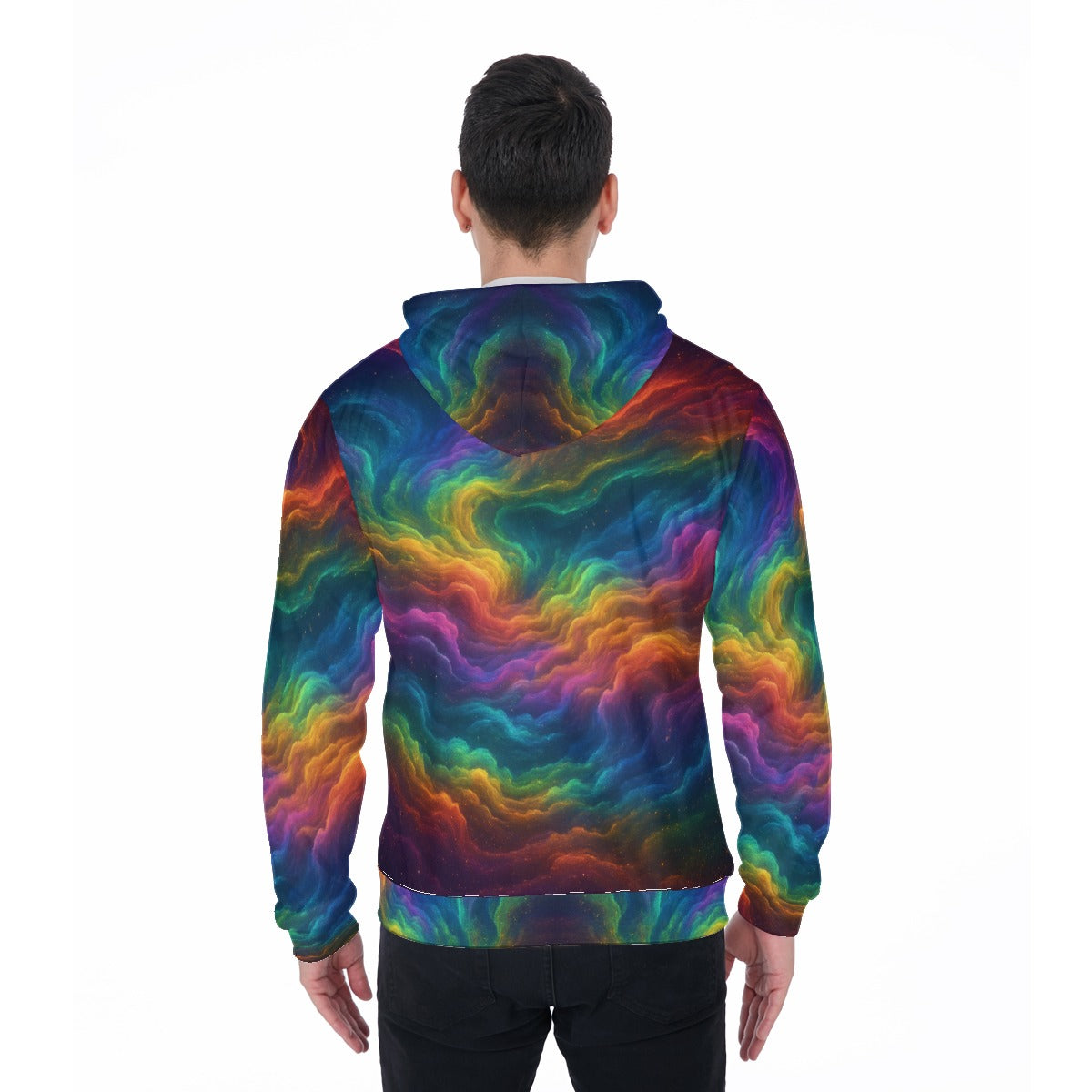 Unisex Zip Up Hoodie With Pocket