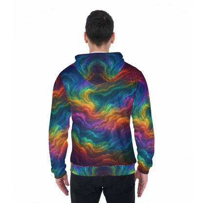 Unisex Zip Up Hoodie With Pocket